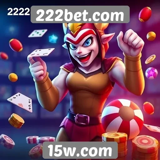 Exploração dos jogos disponíveis na plataforma 222bet