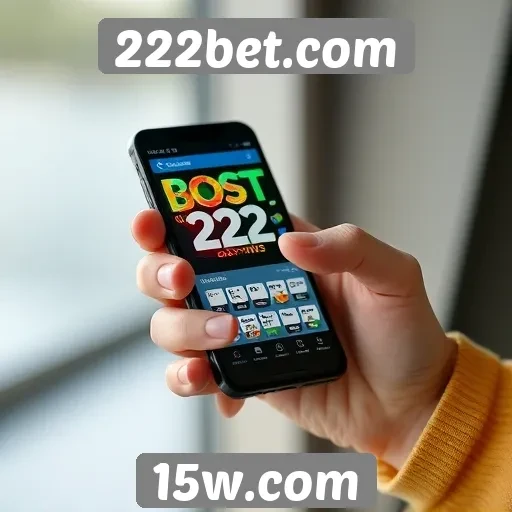 Experiência do usuário em dispositivos móveis no 222bet.com